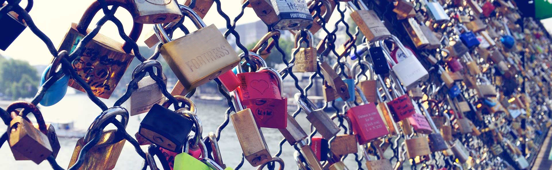 Candados y llaves de seguridad